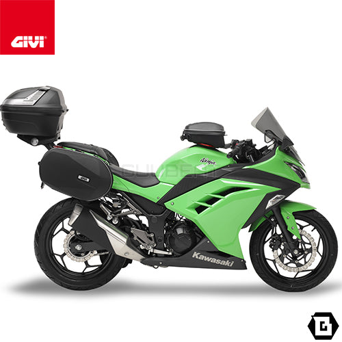 GIVI TE4108 サイドバッグホルダー イージーロック (EASYLOCK) ST609 専用／KAWASAKI ニンジャ 300専用