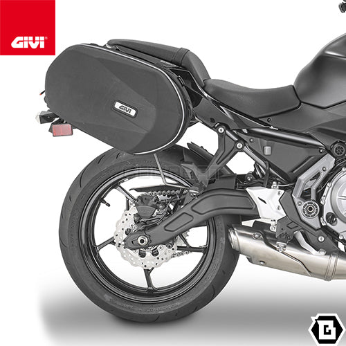 GIVI TE4117 サイドバッグホルダー イージーロック (EASYLOCK) ST609 専用／KAWASAKI Z 650専用