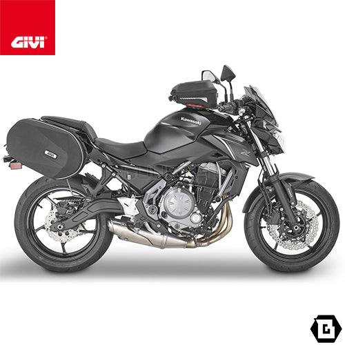GIVI TE4117 サイドバッグホルダー イージーロック (EASYLOCK) ST609 専用／KAWASAKI Z 650専用