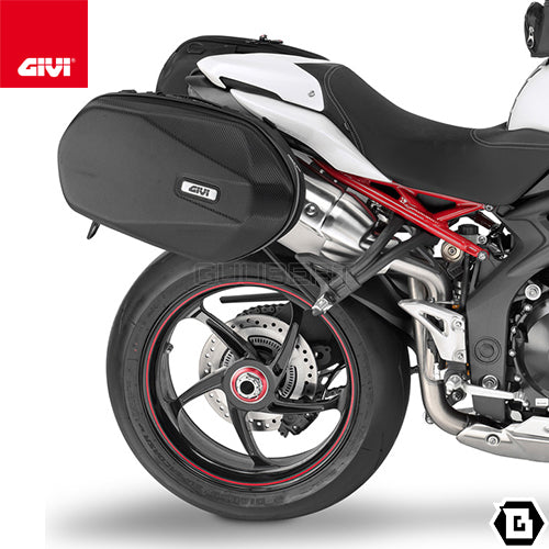 GIVI TE6402 サイドバッグホルダー イージーロック (EASYLOCK) ST609 専用／TRIUMPH スピードトリプル 1050専用