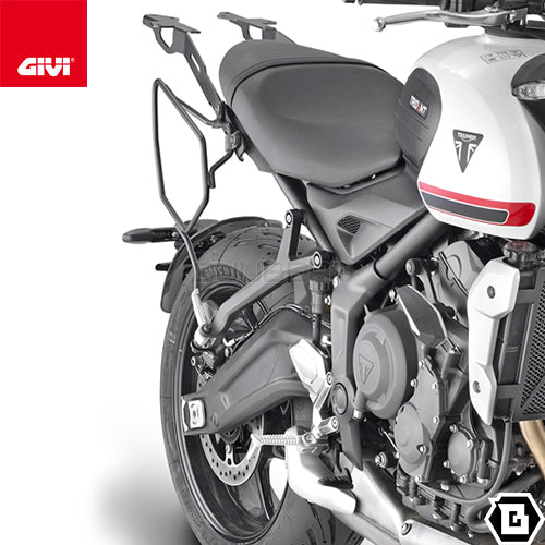 GIVI TE6419 サイドバッグホルダー イージーロック (EASYLOCK) ST609 専用／TRIUMPH トライデント 660専用