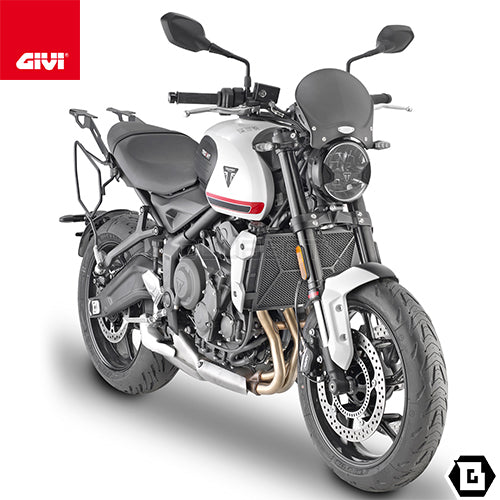 GIVI TE6419 サイドバッグホルダー イージーロック (EASYLOCK) ST609 専用／TRIUMPH トライデント 660専用