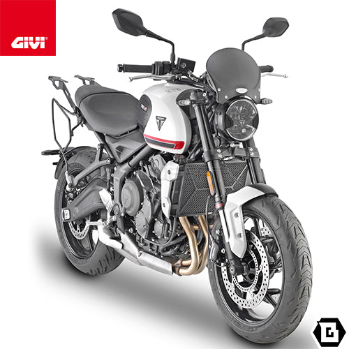 GIVI TE6419 サイドバッグホルダー イージーロック (EASYLOCK) ST609 専用／TRIUMPH トライデント 660専用