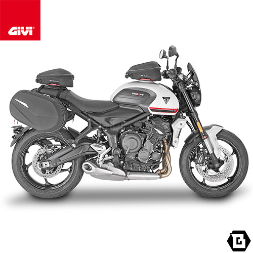 GIVI TE6419 サイドバッグホルダー イージーロック (EASYLOCK) ST609 専用／TRIUMPH トライデント 660専用