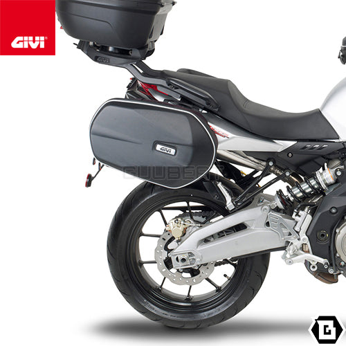 GIVI TE6702 サイドバッグホルダー イージーロック (EASYLOCK) ST609 専用／APRILIA シバー 900 ABS専用