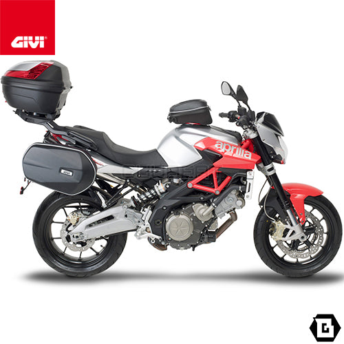 GIVI TE6702 サイドバッグホルダー イージーロック (EASYLOCK) ST609 専用／APRILIA シバー 900 ABS専用