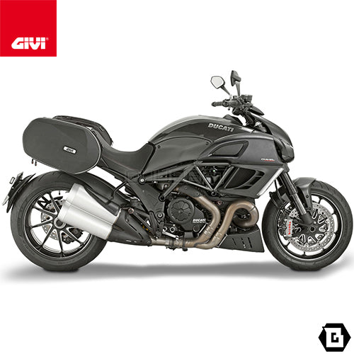 GIVI TE7405 サイドバッグホルダー イージーロック (EASYLOCK) ST609 専用／DUCATI ディアベル専用