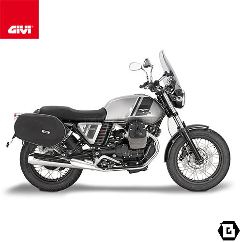 GIVI TE8201 サイドバッグホルダー イージーロック (EASYLOCK) ST609 専用／MOTO GUZZI V7専用