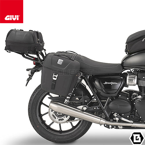 GIVI TMT6407 サイドバッグホルダー MULTI LOCK ( マルチロック ) サイドバッグ MT501 専用 ／TRIUMPH ボンネビル T100 / TRIUMPH スピードツイン 900 / TRIUMPH ストリートツイン 900専用