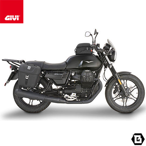 GIVI TMT8201 サイドバッグホルダー MULTI LOCK ( マルチロック ) サイドバッグ MT501 専用／MOTO GUZZI V7 3 ストーン専用