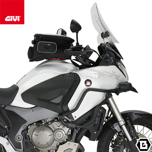 GIVI TN1110 エンジンガード クラッシュバー ブラック／HONDA VFR1200X クロスツアラー / HONDA VFR1200X クロスツアラーDCT専用