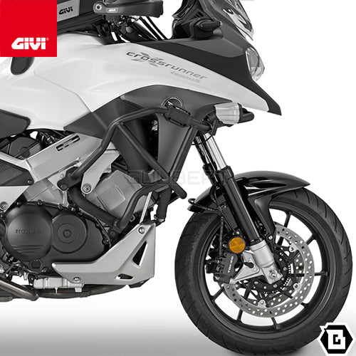 GIVI TN1139 エンジンガード クラッシュバー ブラック／HONDA VFR800X クロスランナー専用