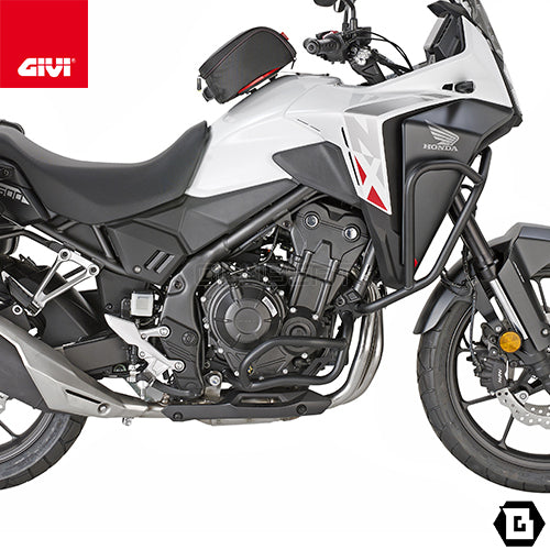 GIVI TN1203 エンジンガード クラッシュバー ブラック／HONDA CB500 ホーネット / HONDA NX 500 / HONDA NX 400専用