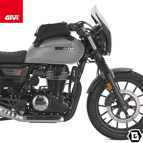 GIVI TN1212 エンジンガード クラッシュバー ブラック スチール製｜HONDA GB 350 S 対応