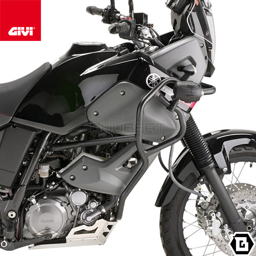 GIVI TN2105 エンジンガード クラッシュバー ブラック／YAMAHA XT 660Z テネレ専用