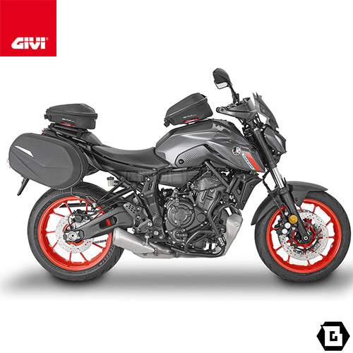 GIVI TN2148B エンジンガード クラッシュバー ブラック／YAMAHA トレーサー 700 / YAMAHA トレーサー 700 GT専用