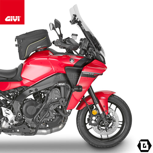 GIVI TN2159 エンジンガード クラッシュバー ブラック／YAMAHA トレーサー 9 / YAMAHA トレーサー 9 GT プラス / YAMAHA トレーサー 9 GT専用