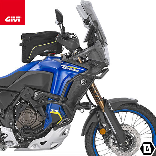 GIVI TN2165 エンジンガード クラッシュバー ブラック／YAMAHA テネレ 700 ワールドレイド専用