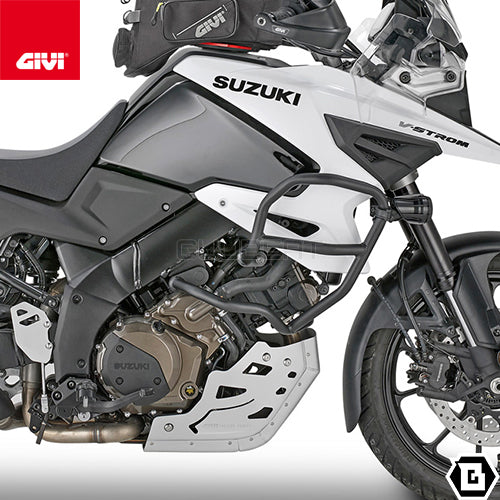 GIVI TN3117 エンジンガード クラッシュバー ブラック／SUZUKI Vストローム 1050 / SUZUKI Vストローム 1050 SE専用
