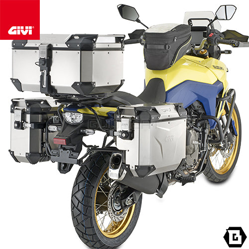 GIVI TN3125 エンジンガード クラッシュバー ブラック／SUZUKI V-STROM 800DE専用