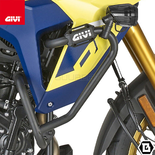 GIVI TN3125 エンジンガード クラッシュバー ブラック／SUZUKI V-STROM 800DE専用