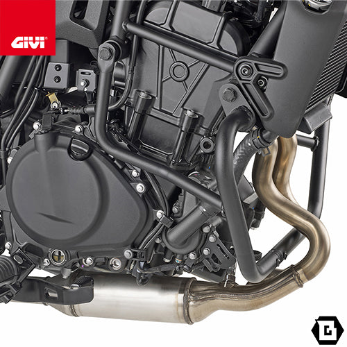 GIVI TN4134 エンジンガード クラッシュバー ブラック スチール製