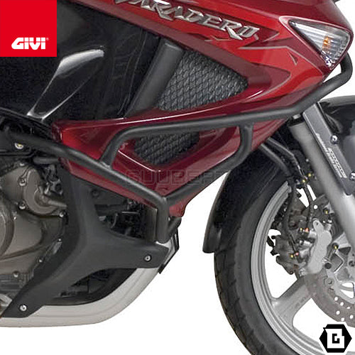 GIVI TN454 エンジンガード クラッシュバー ブラック ／ HONDA XL1000V バラデロ専用