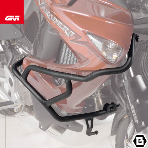 GIVI TN454 エンジンガード クラッシュバー ブラック ／ HONDA XL1000V バラデロ専用