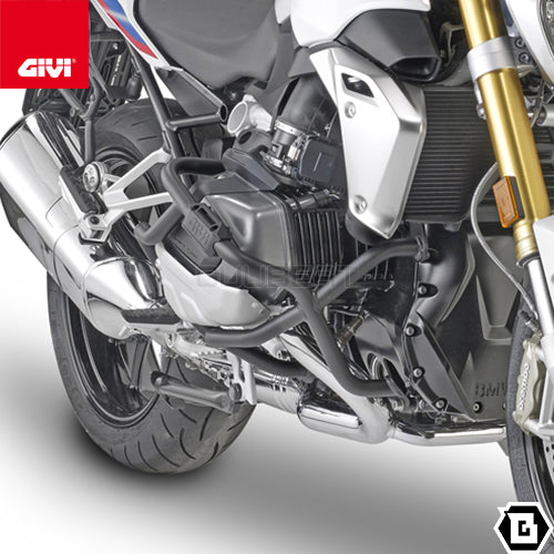 GIVI TN5128 エンジンガード クラッシュバー ブラック／BMW R 1250 GS / BMW R 1250 R / BMW R 1250 RS専用