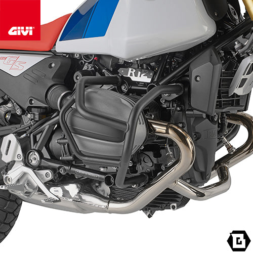 GIVI TN5151 エンジンガード ブラック スチール｜BMW R 12 G/S 対応