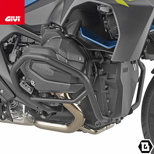 GIVI TN5152 エンジンガード クラッシュバー ブラック スチール製｜BMW R 1300 RS / R 1300 R 対応