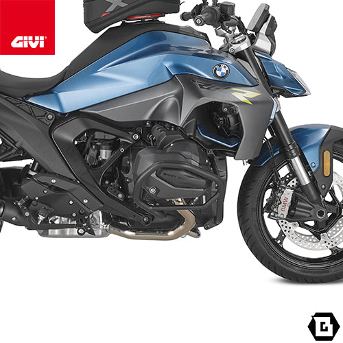 GIVI TN5152 エンジンガード クラッシュバー ブラック スチール製｜BMW R 1300 RS / R 1300 R 対応
