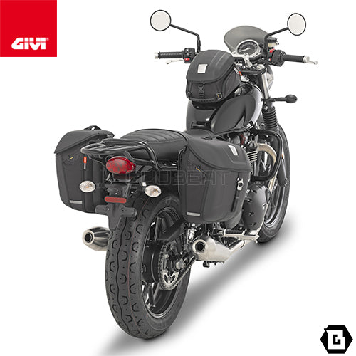 GIVI TN6410 エンジンガード クラッシュバー ブラック／TRIUMPH ストリートツイン 900 / TRIUMPH スピードツイン 1200専用