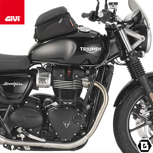 GIVI TN6410 エンジンガード クラッシュバー ブラック／TRIUMPH ストリートツイン 900 / TRIUMPH スピードツイン 1200専用