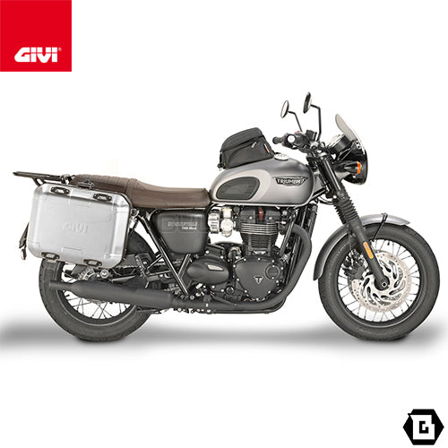 GIVI TN6410 エンジンガード クラッシュバー ブラック／TRIUMPH ストリートツイン 900 / TRIUMPH スピードツイン 1200専用