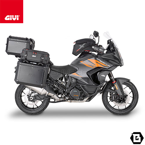 GIVI TN7713 エンジンガード クラッシュバー ブラック／KTM 1290 スーパーアドベンチャー S専用