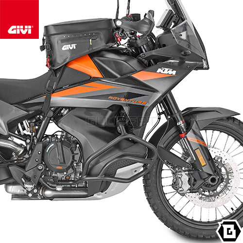 GIVI TN7716 エンジンガード クラッシュバー ブラック／KTM 790 アドベンチャー / KTM 890 アドベンチャー専用