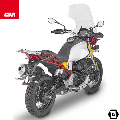 GIVI TN8203 エンジンガード クラッシュバー ブラック／MOTO GUZZI V85 TT専用