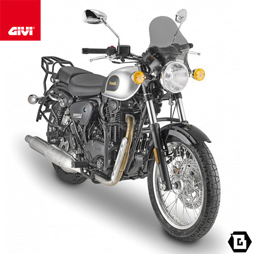 GIVI TN8707 エンジンガード クラッシュバー ブラック／BENELLI インペリアーレ 400専用