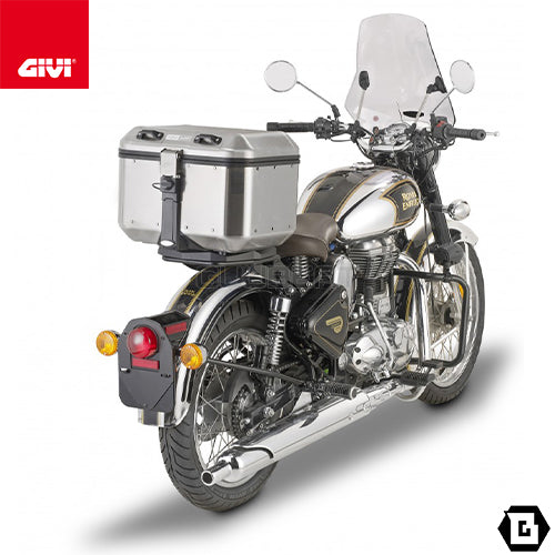 GIVI TN9052 エンジンガード クラッシュバー ブラック／ROYAL ENFIELD クラシック 500専用