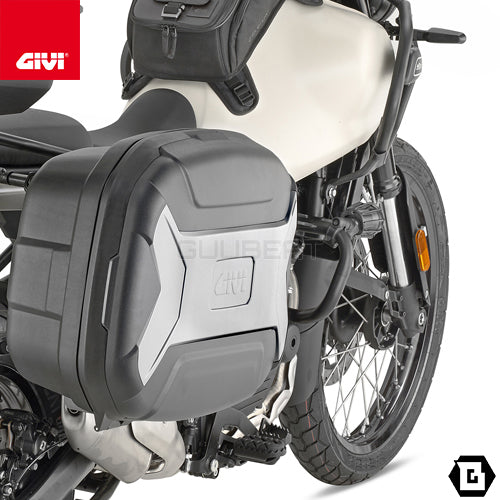 GIVI TN9059 エンジンガード クラッシュバー ブラック／ROYAL ENFIELD ヒマラヤ / ROYAL ENFIELD ゲリラ 450専用