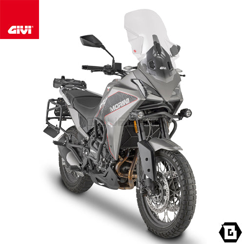 GIVI TN9350 エンジンガード クラッシュバー ブラック／MOTO MORINI X-CAPE 649専用