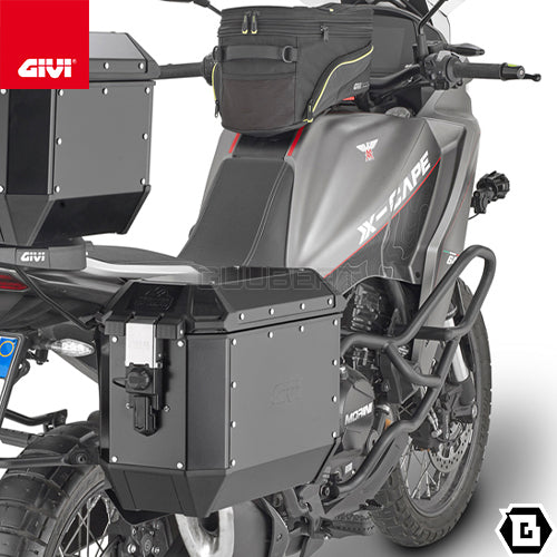 GIVI TN9350 エンジンガード クラッシュバー ブラック／MOTO MORINI X-CAPE 649専用