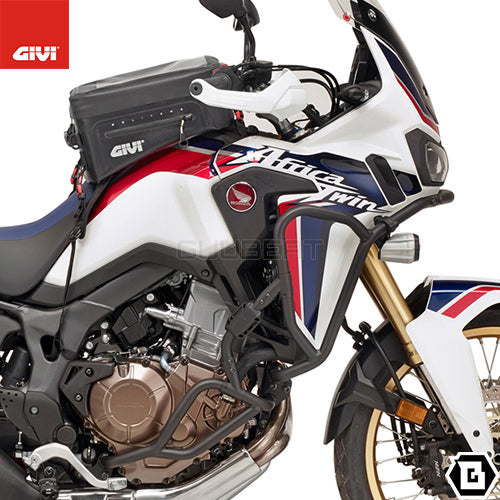 GIVI TNH1144 エンジンガード クラッシュバー ブラック／HONDA CRF1000L アフリカツイン専用
