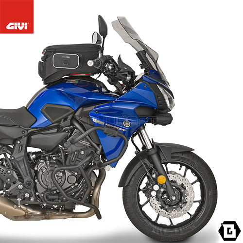 GIVI TNH2130 エンジンガード クラッシュバー ブラック／YAMAHA トレーサー 700 GT / YAMAHA トレーサー 700専用