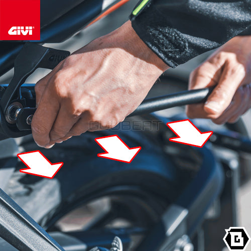 GIVI TR2169 サイドバッグサポート クイックリリース機能付き REMOVE-X (リムーブエックス)／YAMAHA MT-09専用