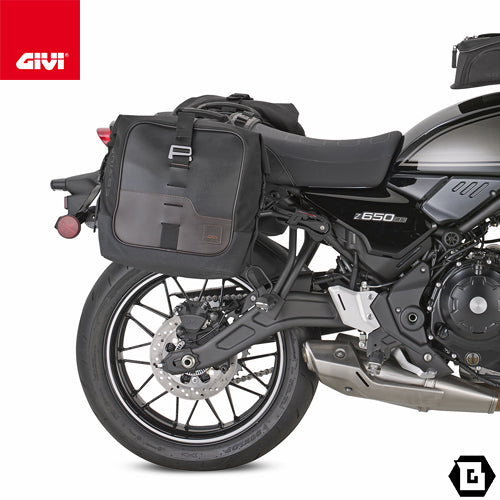 GIVI TR4131 サイドバッグサポート クイックリリース機能付き REMOVE-X (リムーブエックス)／KAWASAKI Z 650 RS専用