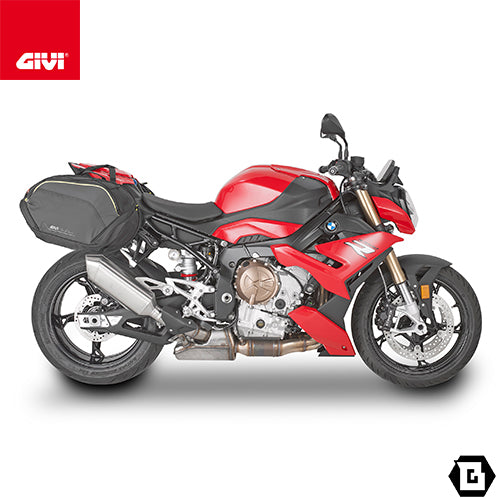 GIVI TR5141 サイドバッグサポート クイックリリース機能付き REMOVE-X (リムーブエックス)／BMW S 1000 R専用