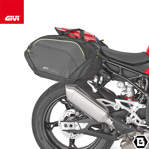 GIVI TR5141 サイドバッグサポート クイックリリース機能付き REMOVE-X (リムーブエックス)／BMW S 1000 R専用