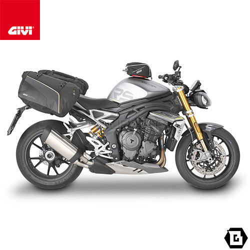 GIVI TR6420 サイドバッグサポート クイックリリース機能付き REMOVE-X (リムーブエックス)／TRIUMPH スピードトリプル 1200 RS専用